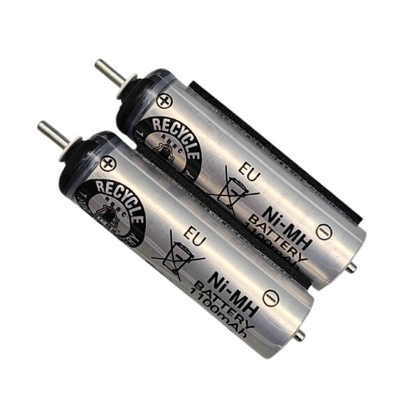 Panasonic -2 Stück- Ersatz Akku für Munddusche EW1211 Ni-Mh -Original- 1100 mAh