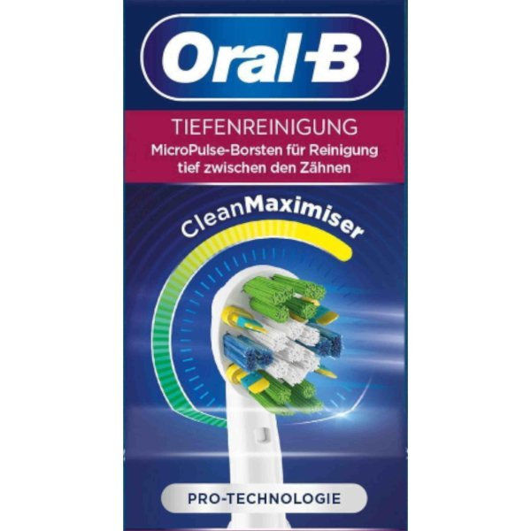 Braun Oral-B Tiefenreinigung Clean Maximizer 6er Aufsteckbürsten