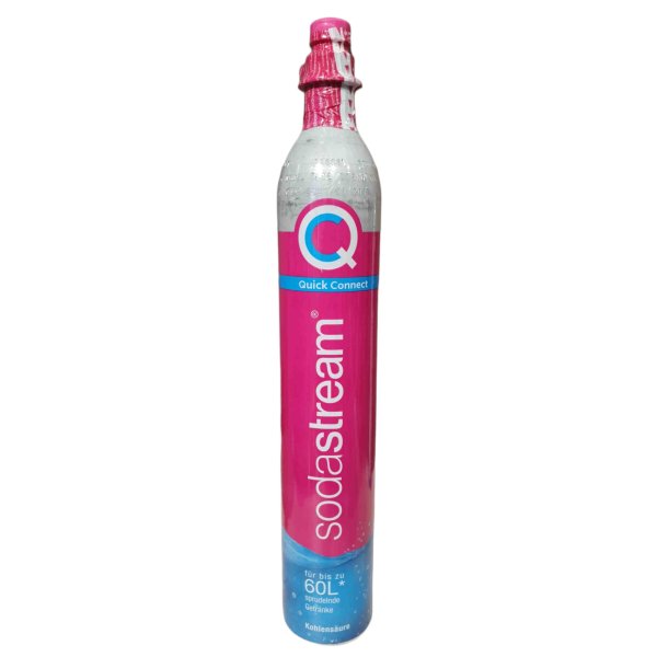 SodaStream pink Quick-Connect Zylinderfüllung 425 Gramm -nur im Tausch-