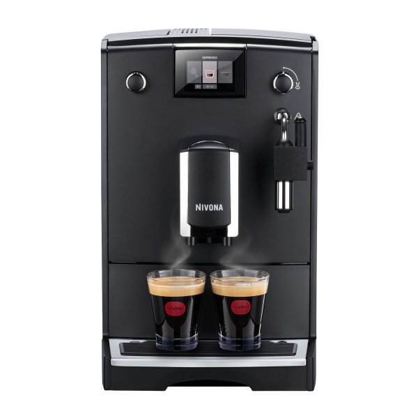 Nivona Kaffeevollautomat Cafe Romatica 550, mattschwarz chrom -neu im Juni 2022-