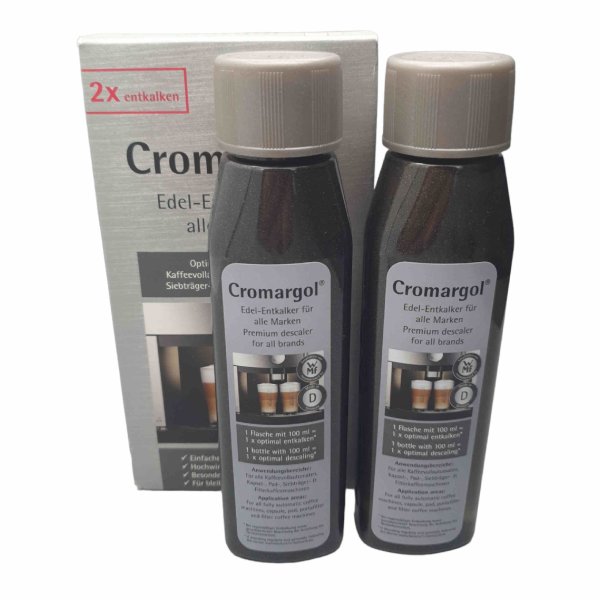 WMF Chromargol Entkalker (2 Flaschen a 100 ml) für Kaffeeautomaten