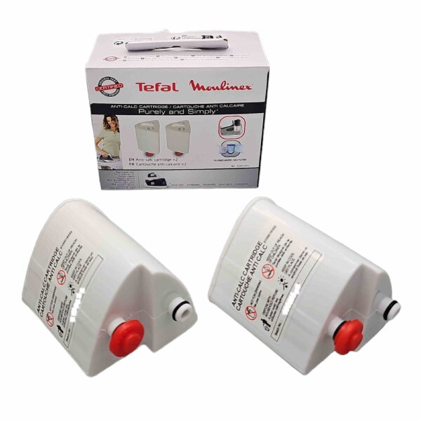 Tefal Original Kartusche für Purely & Simply XD9030 E0 (2er) SV500 SV501 SV502 SV503