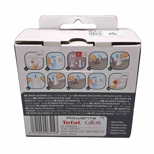 Tefal Original Kartusche für Fasteo / Easy Steam / Liberty - XD9060 E0 (2er)