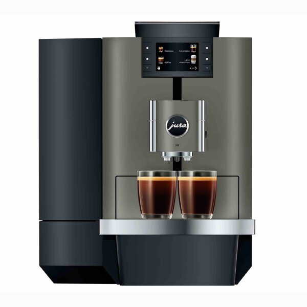Jura X10 - Professional Dark inox -empfohlen bis 100 Tassen- 15546