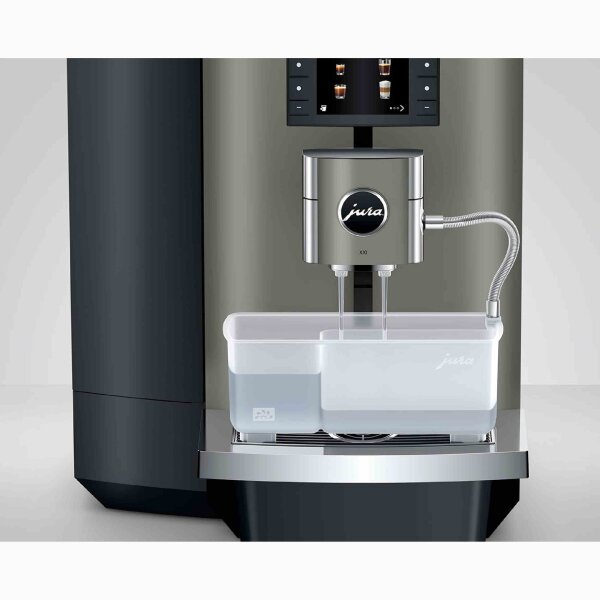 Jura X10 - Professional Dark inox -empfohlen bis 100 Tassen- 15546