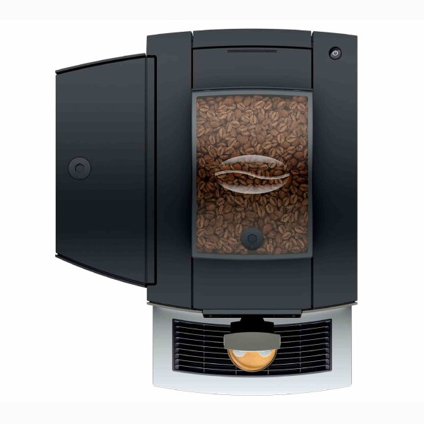 Jura X4 - Professional Dark inox -empfohlen bis 100 Tassen- Ausführung mit Wassertank