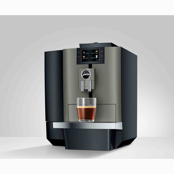Jura X4 - Professional Dark inox -empfohlen bis 100 Tassen- Ausführung mit Wassertank