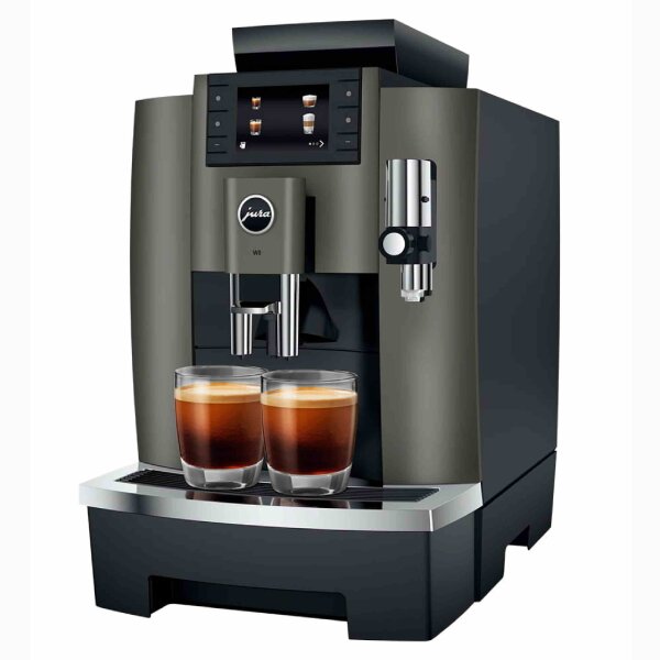 Jura W8 Professional Dark Inox - empfohlen bis 50 Tassen