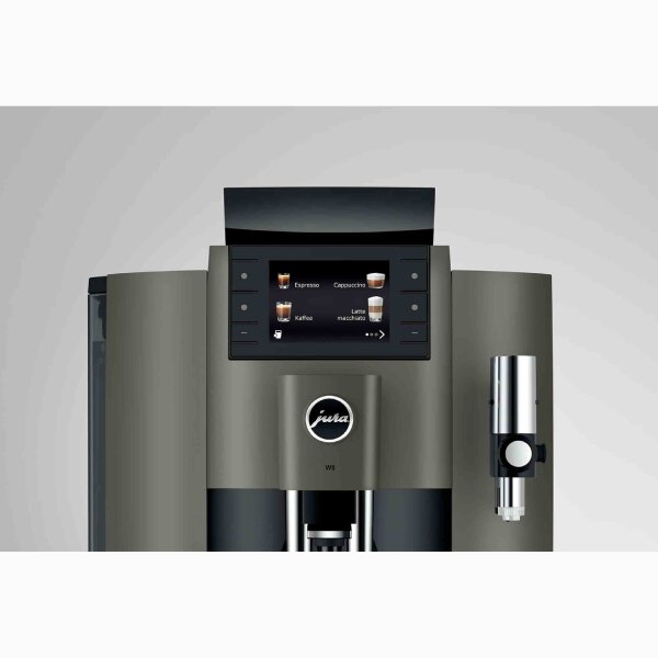 Jura W8 Professional Dark Inox - empfohlen bis 50 Tassen
