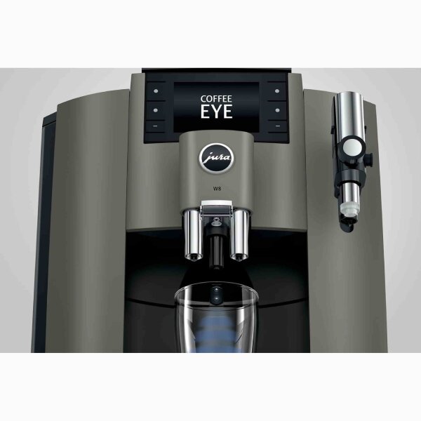 Jura W8 Professional Dark Inox - empfohlen bis 50 Tassen