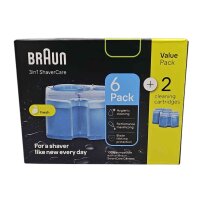 Braun 8 x CCR (6+2-Pack) Reinigungskartusche -neue...