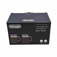 Delonghi Kaffeegläser aus Borosilikatglas 2er Set a...