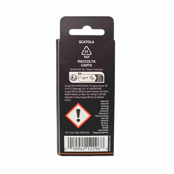 Krups 2 x 10 Reinigungstabletten XS3000 für Kaffeevollautomaten - 2 Blister a 10 x 1,5 g