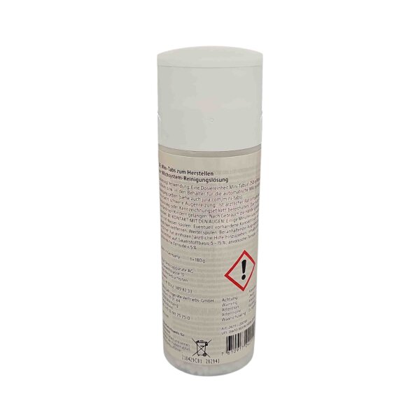 Jura Milchsystem-Reiniger Mini-Tabs 24211 mit Dosiersystem -große Flasche- (für 60 Reinigungen)