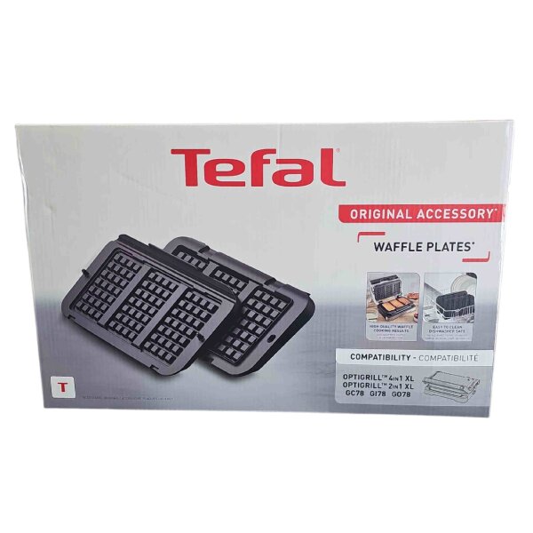 Tefal Einsatz Belgische Waffeln für Optigrill XL 2in1 und 4in1 - GC78 GI78 GO78 - laut Übersicht
