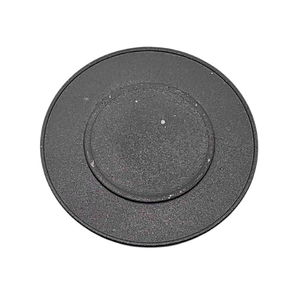 Amica Brennerabdeckung 8042782 schwarz glänzend - mittlere Größe 73mm - Somipress S2 SOMI für Gasherd