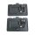 Braun Grillplatte - 2er Set - geriffelt - und - glatt - für Multigrill 9 Pro CG9167 CG9160 CG9140 CG9047 CG9040