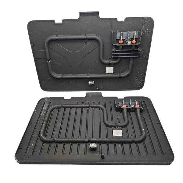 Delonghi Grillplatte -  2er Set - geriffelt - und - glatt - für Multigrill CGH1012D CGH1020D CGH1030D