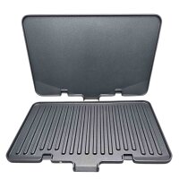 Delonghi Grillplatte -  2er Set - geriffelt - und - glatt...