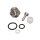 Sage Vakuumventil Kit mit Dichtungen für BES990 SES990 SES980 BES 980 BES920 Breville Espresso Siebträger Automat