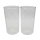 Delonghi Kaffeegläser Cold Brew doppelwandig aus Borosilikatglas 2er Set a 300 ml DLSC325 Kaffeetassen