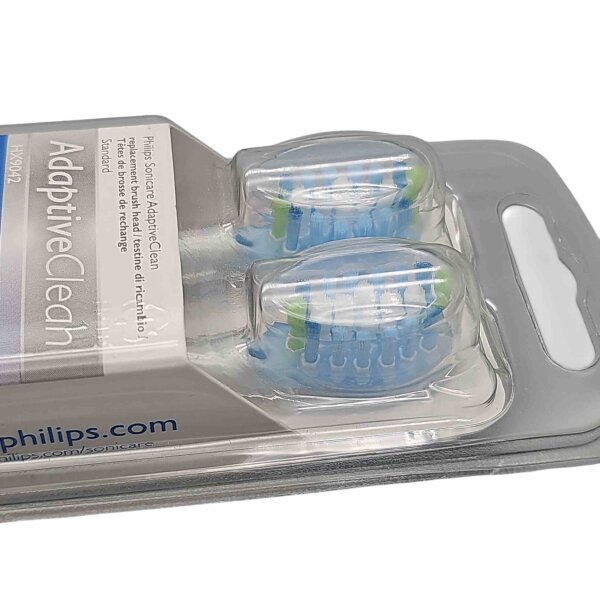 Philips HX9042 Sonicare Bürstenkopf Adaptive Clean -Standard- 2er-Pack