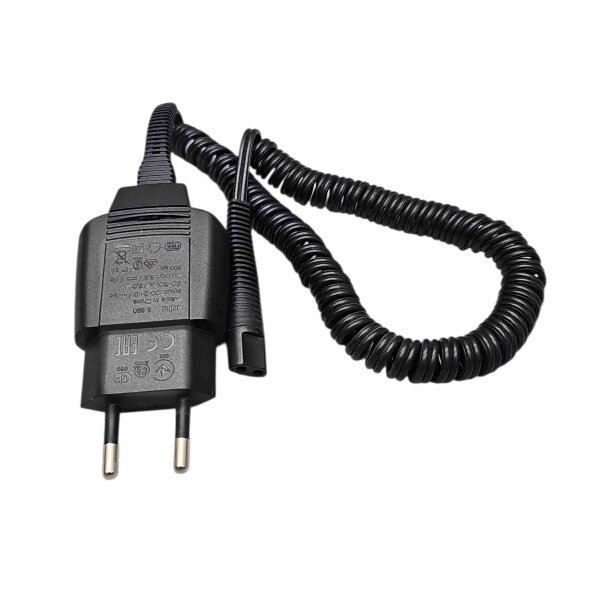 Braun Spiral - Netzteil Netzkabel Ladeteil (alte) Braun Serie 5 590cc 570cc 550cc 560 570s 550 510 + 130 150 6 Volt