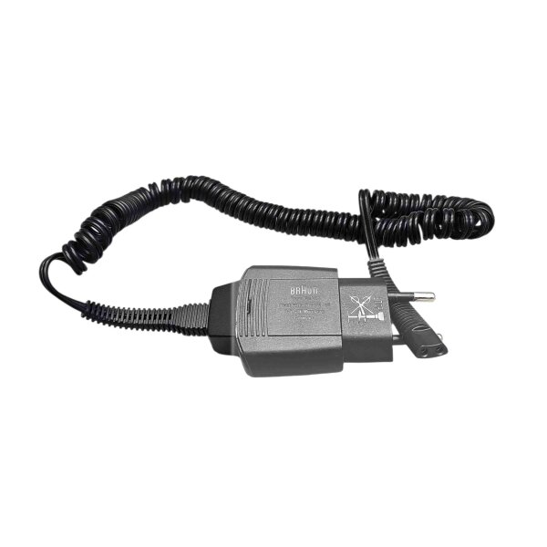 Braun Spiral - Netzteil Netzkabel Ladeteil (alte) Braun Serie 5 590cc 570cc 550cc 560 570s 550 510 + 130 150 6 Volt