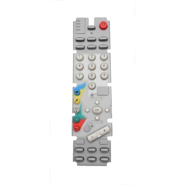 Metz Ersatz - Tasten Tastenmatte für LCD TV Fernbedienung (Original Metz) Modell RM11 RM14 RM15