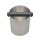 Delonghi Abklopfbehälter - Knock Box - Satzbehälter für Siebträger Espresso-Automaten Edelstahl DLSC084