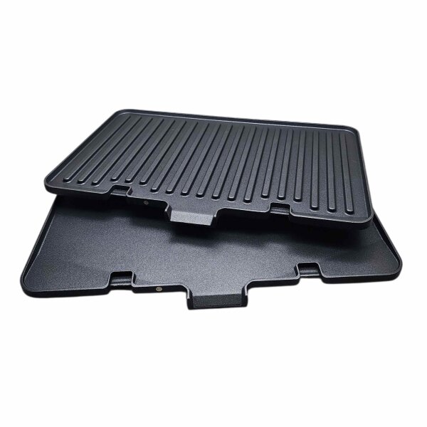 Delonghi Grillplatten Set DLSK150 - glatt und geriffelt- für Multigrill 1100 CGH1120 5517910001