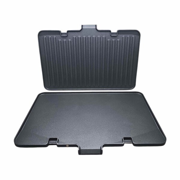 Delonghi Grillplatten Set DLSK150 - glatt und geriffelt- für Multigrill 1100 CGH1120 5517910001