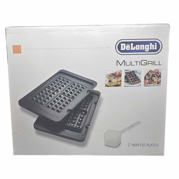 Delonghi Waffelplatten Set DLSK151 für Multigrill 1100 CGH1012D CGH1020D CGH1030D 5517910011
