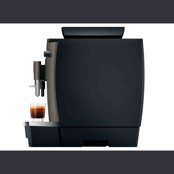 Jura W4 Dark Inox EA TFT -Kaffeeklassiker für den Arbeitsplatz- empfohlen bis 50 Tassen -