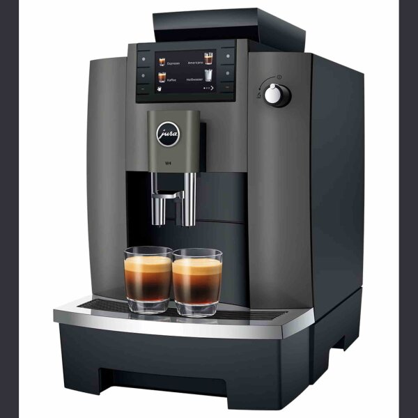 Jura W4 Dark Inox EA TFT -Kaffeeklassiker für den Arbeitsplatz- empfohlen bis 50 Tassen -