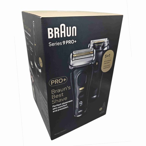 Braun Rasierer Series 9 pro + 9560cc + Reinigungs-System - 5+1