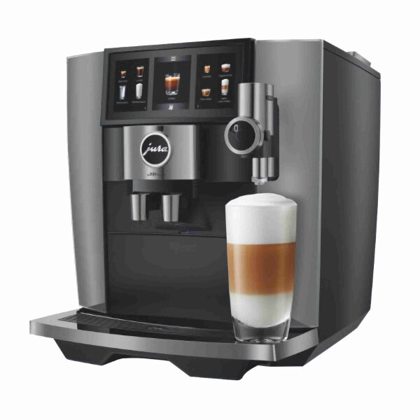 Jura Kaffeevollautomat J10 twin Diamond Onyx (EA) mit 2 Mahlwerken