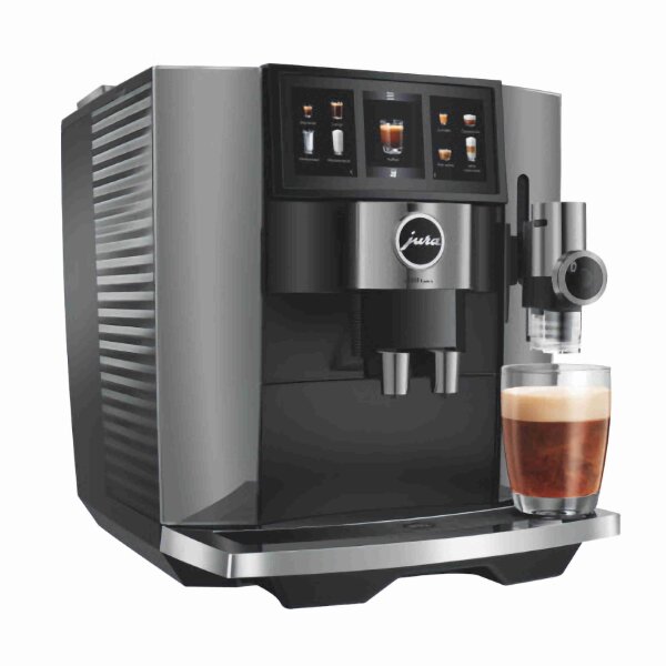 Jura Kaffeevollautomat J10 twin Diamond Onyx (EA) mit 2 Mahlwerken