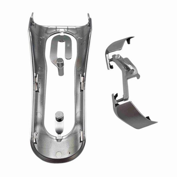 Braun Gehäuseschale Gehäuse Oberteil Set für manche Series 8 + 9  Rasierer Typen 5790 57910 5795 silber