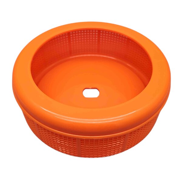 Efbe-Schott Zentrifuge Einsatz orange Locheinsatz zu Malina SG400 E2 Entsafter - Ersatzteil 206901