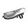 Braun Schaltschieber Schalterblende silber Gehäuse Abdeckung zu Serie 9 S9 wet&dry 5793 Pro / + 81686531