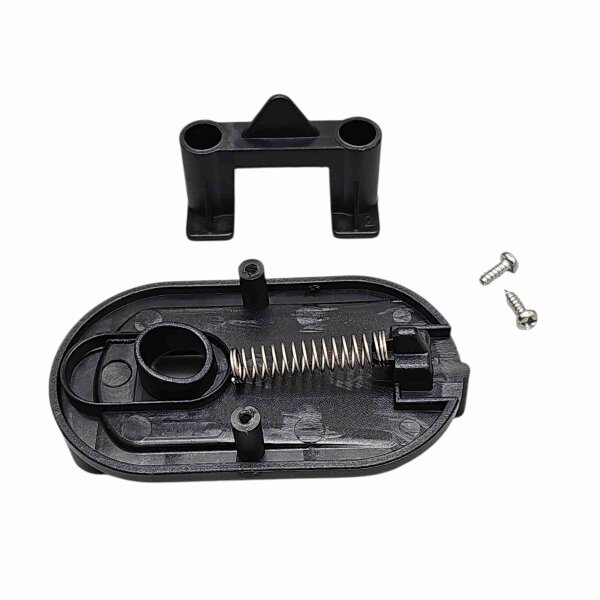 Tefal Halter, Feder, Führung, Schauben zum Ölbecken der Fritteuse FR8040 Oleoclean Pro Inox