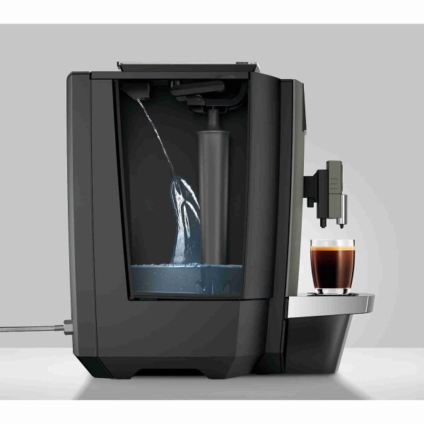 Jura X4c (EA) - Professional Dark inox -empfohlen bis 100 Tassen- Ausführung mit Festwasseranschluss