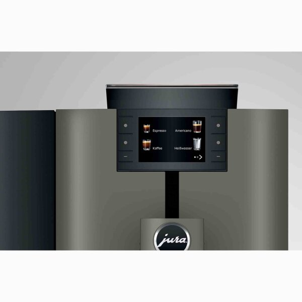 Jura X4c (EA) - Professional Dark inox -empfohlen bis 100 Tassen- Ausführung mit Festwasseranschluss