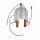 Rowenta Heizung / Heizelement für Adagio CT3801 CT3808 CT3811 CT3818 SS-208661 mit Sicherung Kabel Halterung + Clip