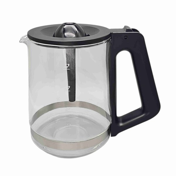 Grundig Original Ersatz Glaskanne 10 Tassen -nur- passend für Kaffeemaschine KM8440 und KM7340