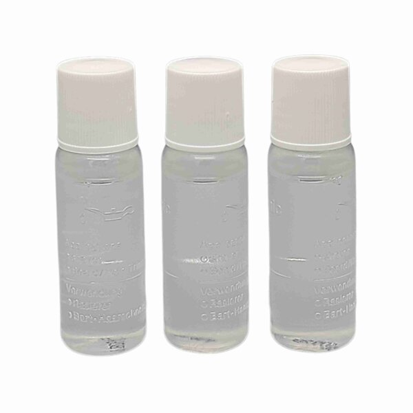 Panasonic 3 x Spezialöl für Rasierer Bartschneider Haarschneider 3x15 ml, Mini - Ölfläschchen
