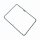 Siemens Original Türdichtung 50 x 37 x 1 cm Backofen Herd Abdichtung 00491638 10 Haken für - Dichtring