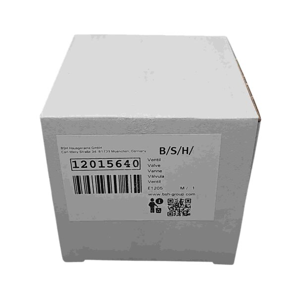 Siemens Bosch Keramikventil für Einbau-Kaffeevollautomat 12015640 für CT636 CT836 iQ.700 Serie 8 CTL6 CTL8 Original