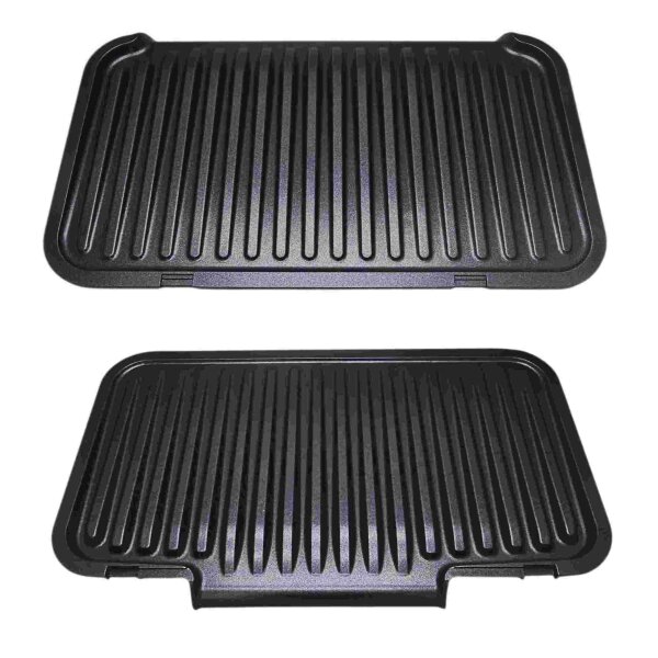 Tefal Grillplatte Set oben und unten für Optigrill XL 4in1 2in1 GC784D10 GC782D10 TS-01045950